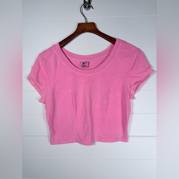 Hobie Pink Women's Crop Top Large - Picture 1 of 6